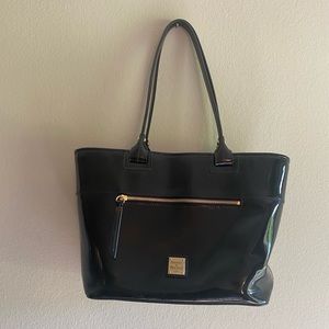 Black Dooney & Bourke Patent Leather/Gently Used